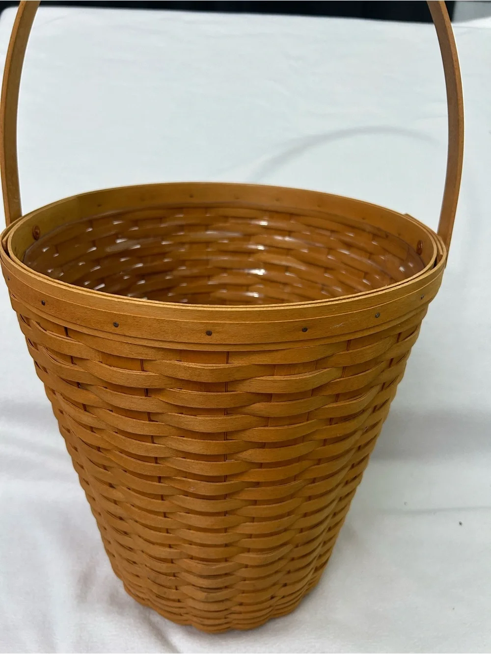 Longaberger 2001 Hostess Banker’s Waste Basket